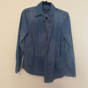 Banana Republic Classic Blue Denim Shirt